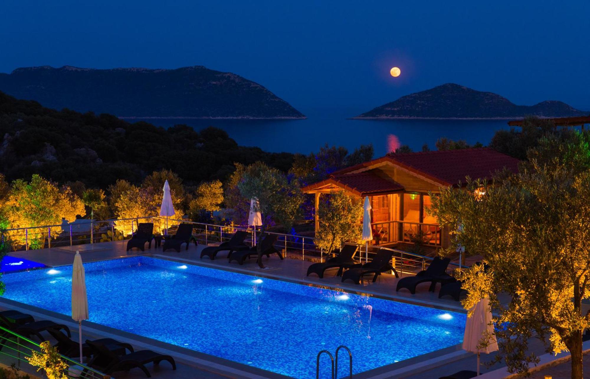 Doganin Ruhu Hotel & Bungalow Kas Exterior photo