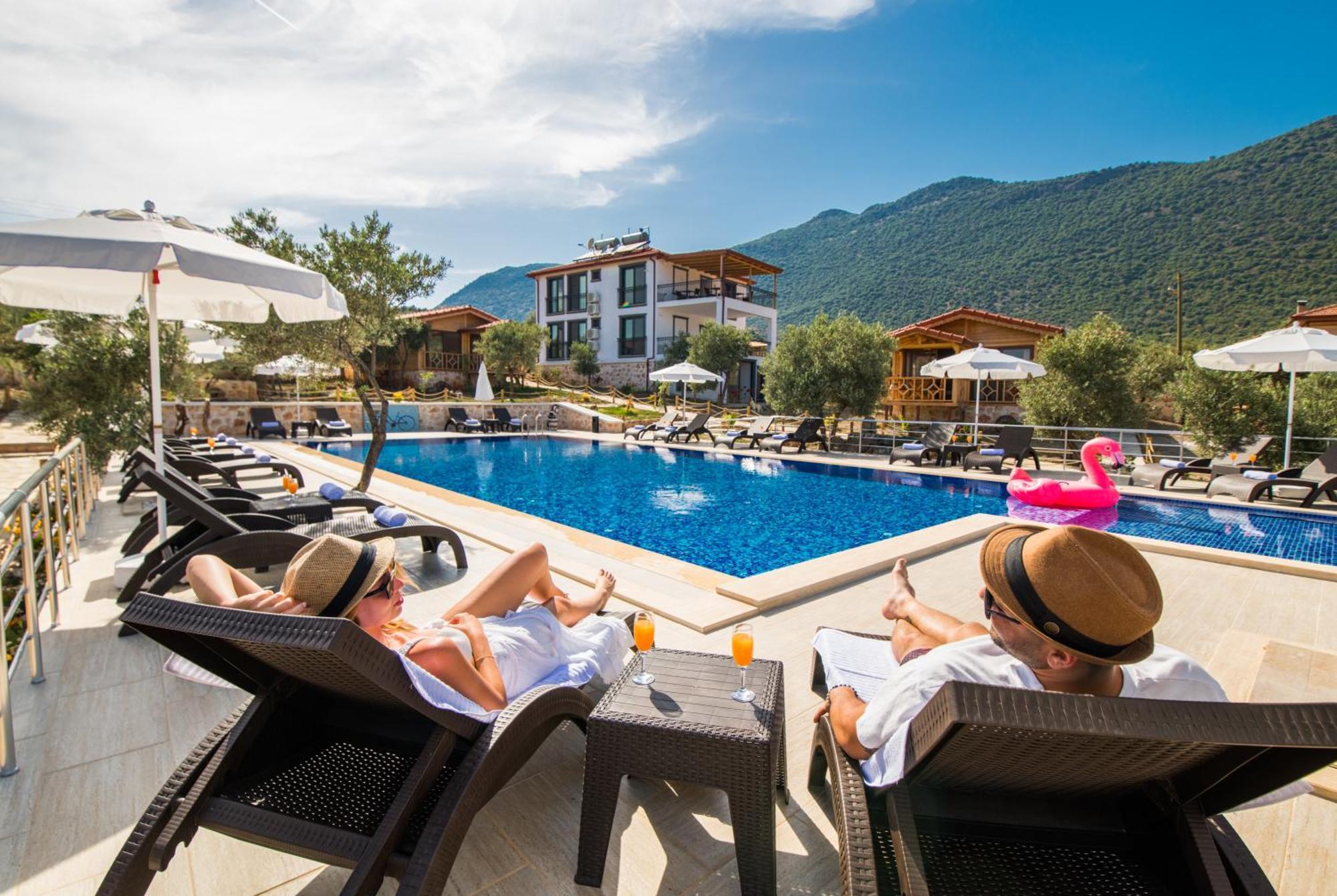 Doganin Ruhu Hotel & Bungalow Kas Exterior photo