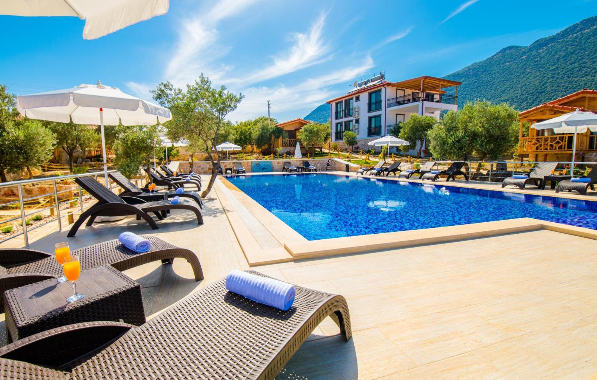 Doganin Ruhu Hotel & Bungalow Kas Exterior photo